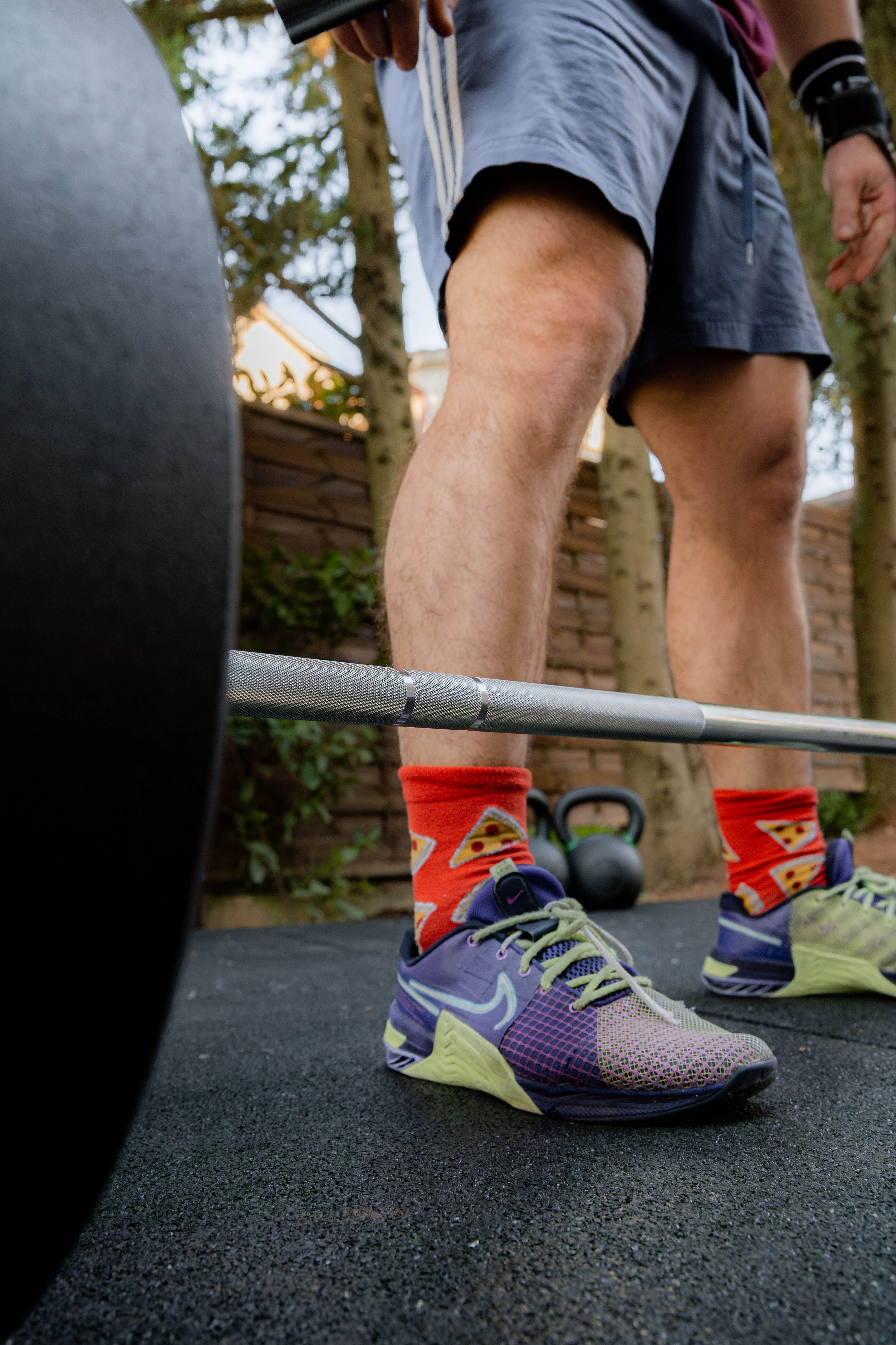 Lampuga Fitness Camp coach working out